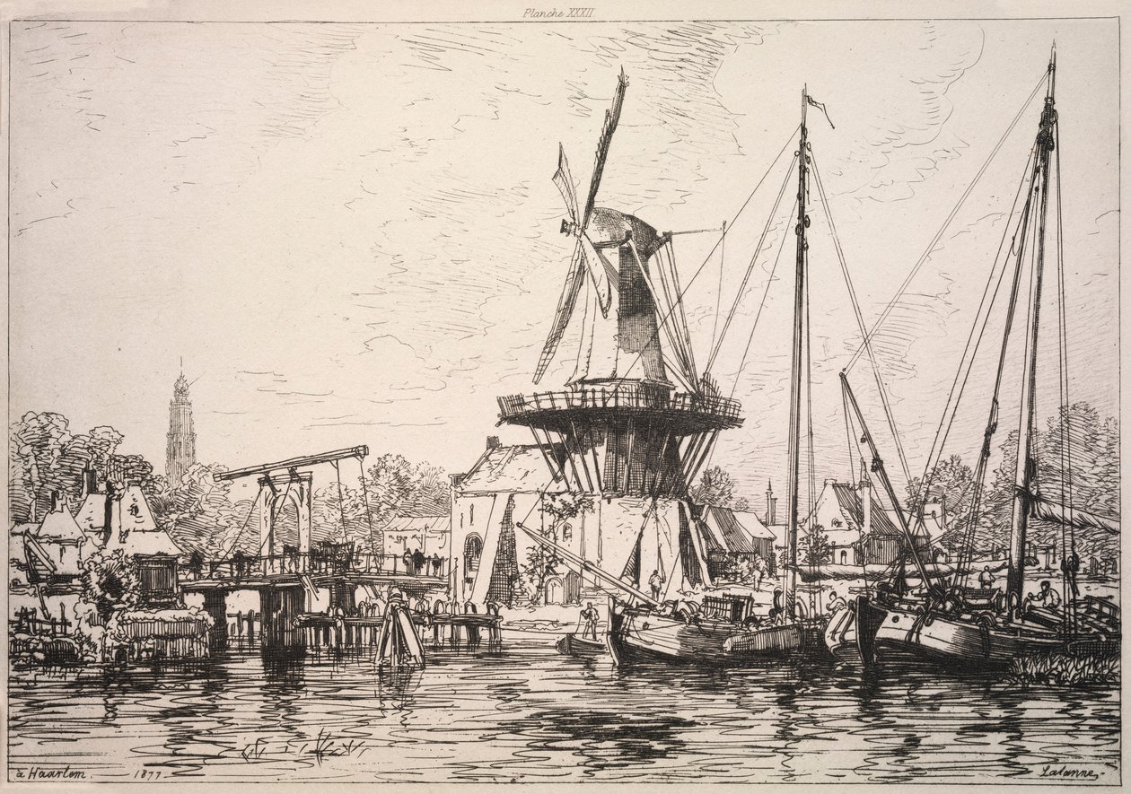 In Haarlem, Holland, 1877 von Maxime Lalanne