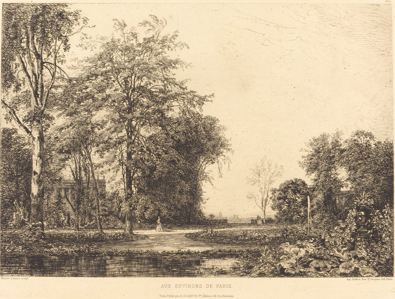 In der Umgebung von Paris von Maxime Lalanne
