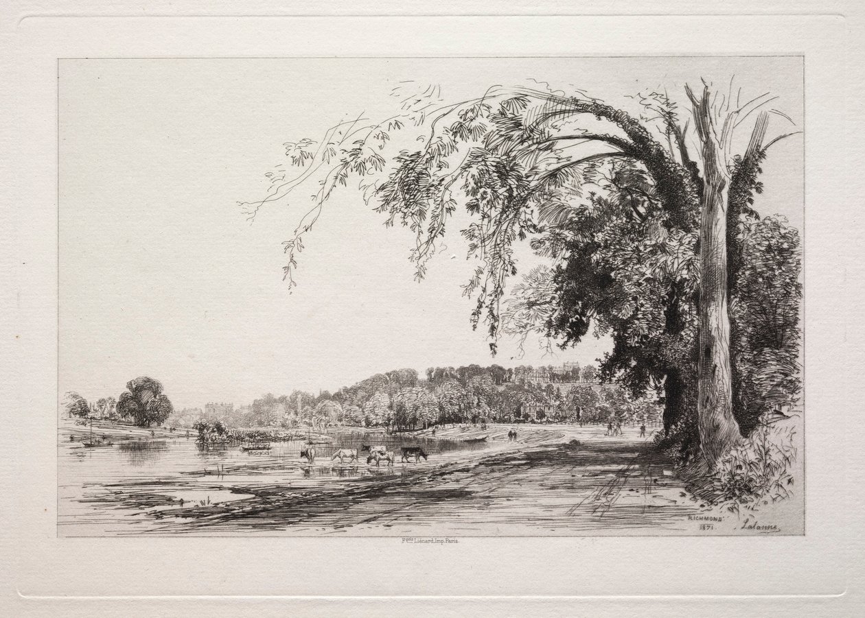Richmond, 1871 von Maxime Lalanne