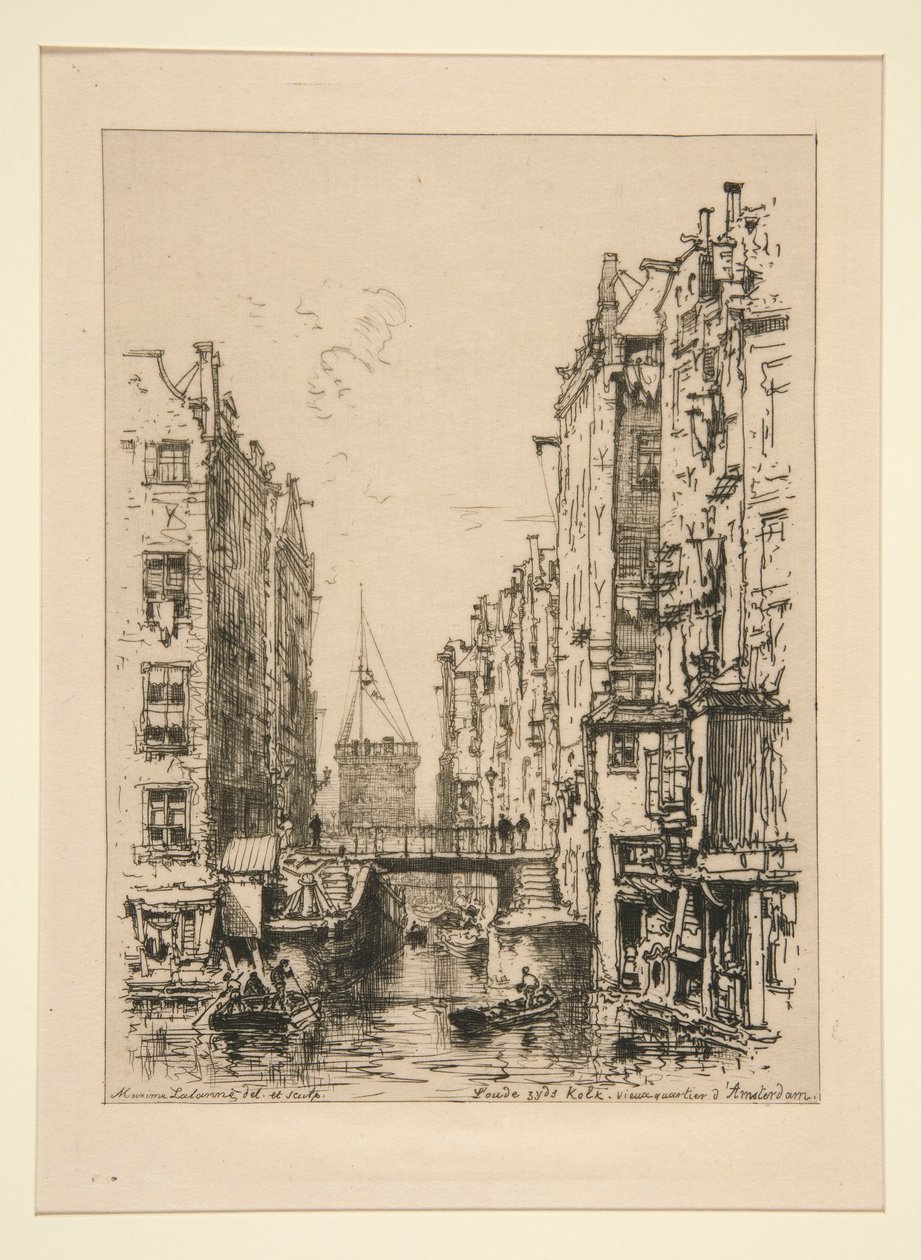 Vieux quartier d von Maxime Lalanne