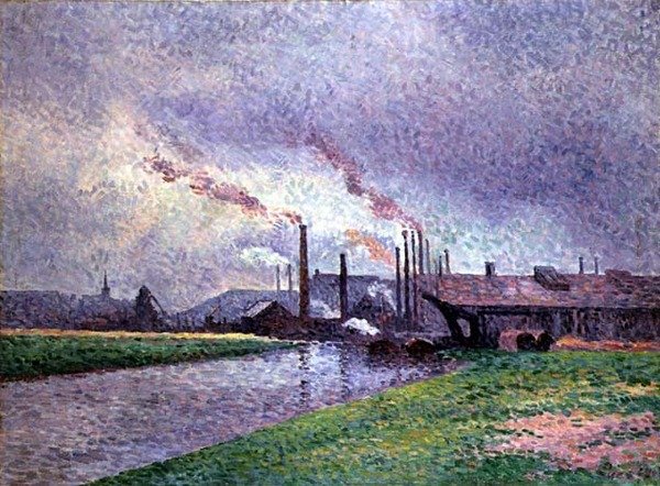 Entlang des Flusses von Maximilien Luce