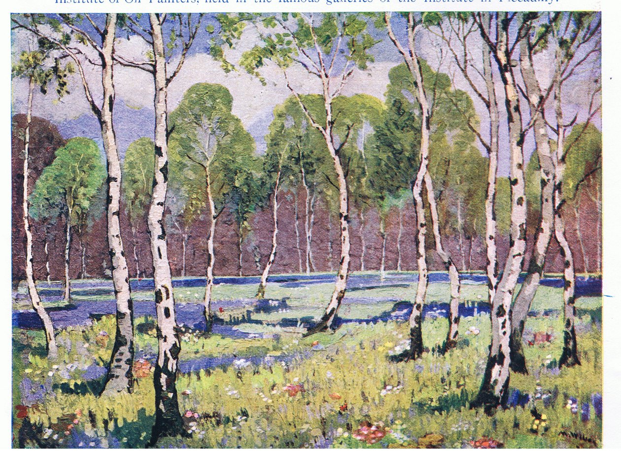Frühlingswald von May Wilson Preston