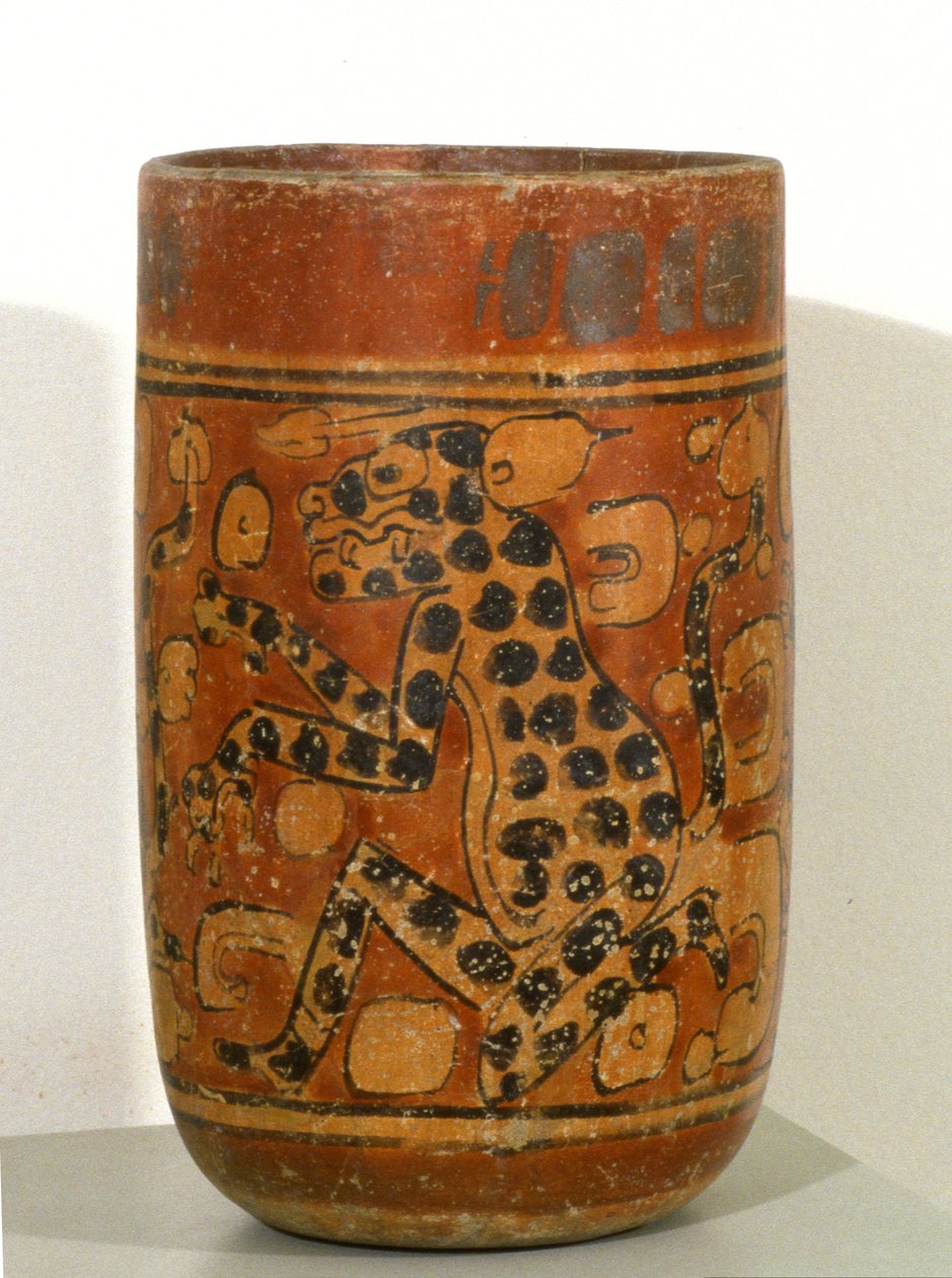 Grabvase von Mayan