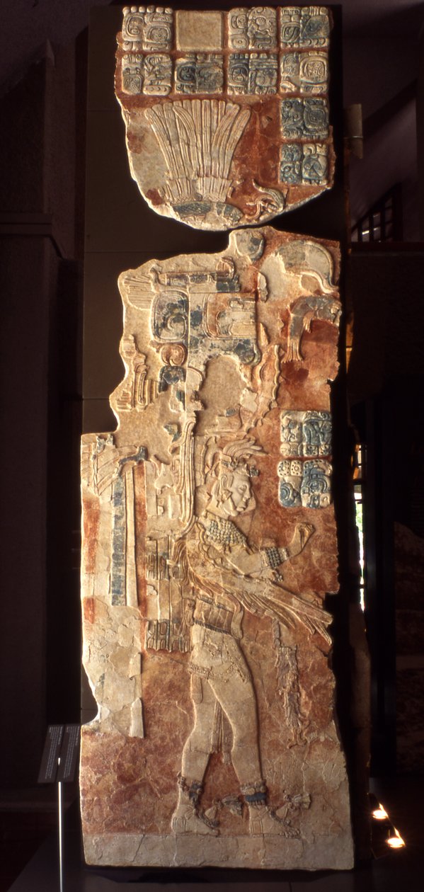 König Pacal Stela 12 von Mayan