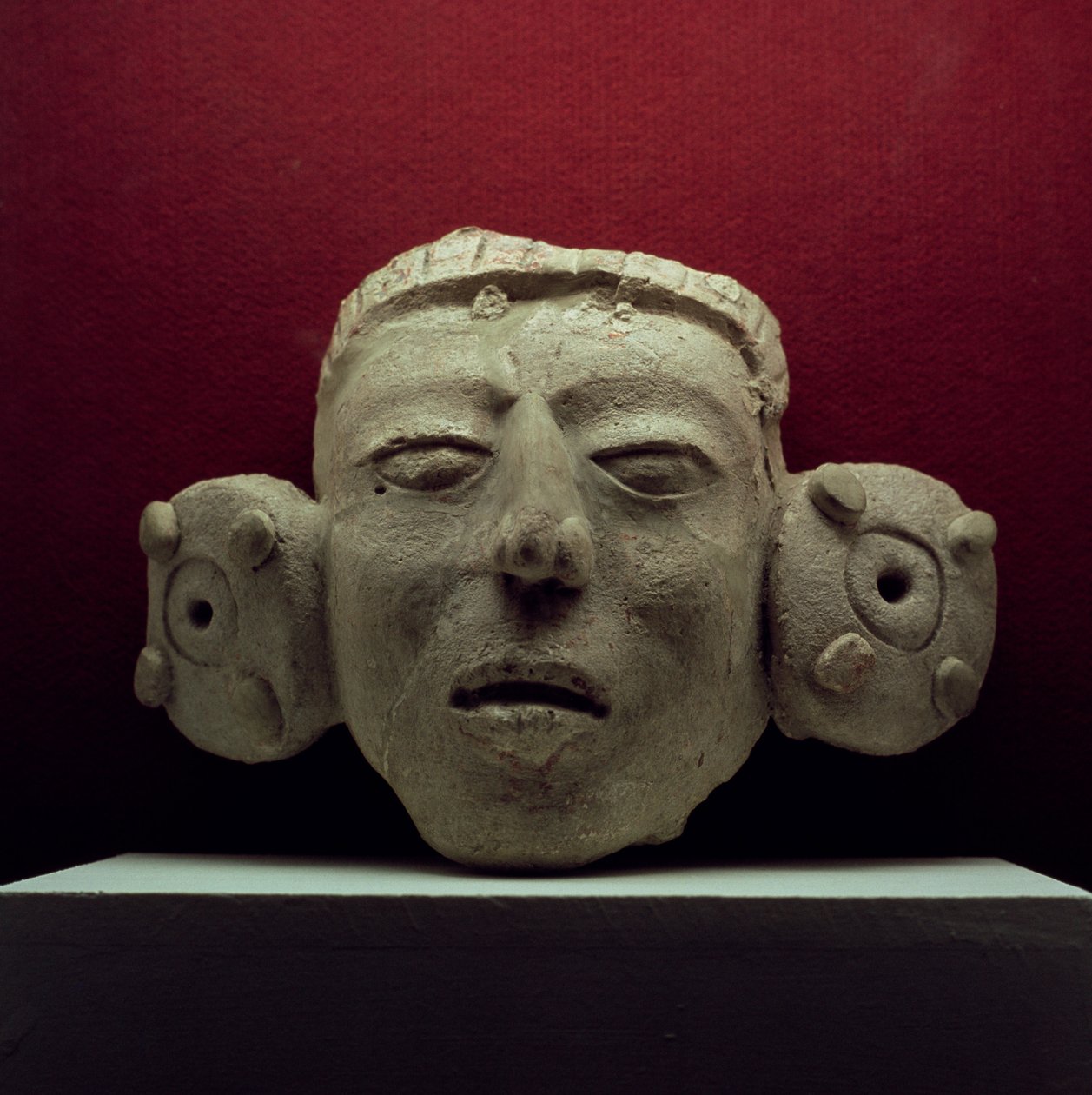 Maske, 500-900 n. Chr. von Mayan