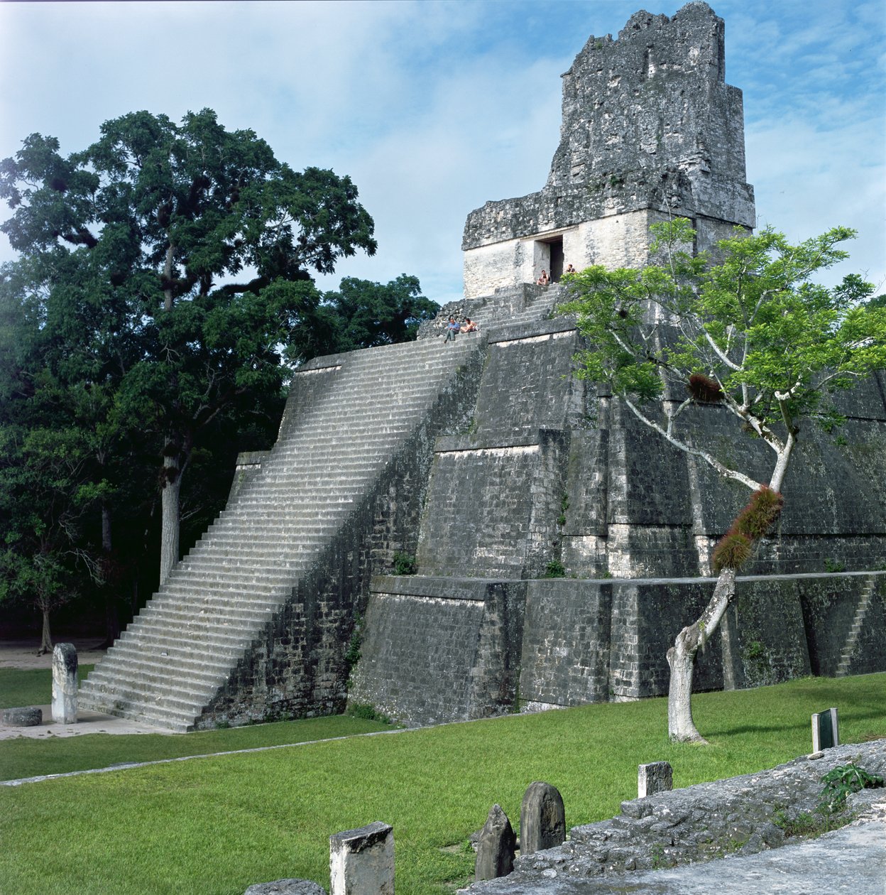 Tempel 2, Spätklassische Periode (600-900 n. Chr.) von Mayan