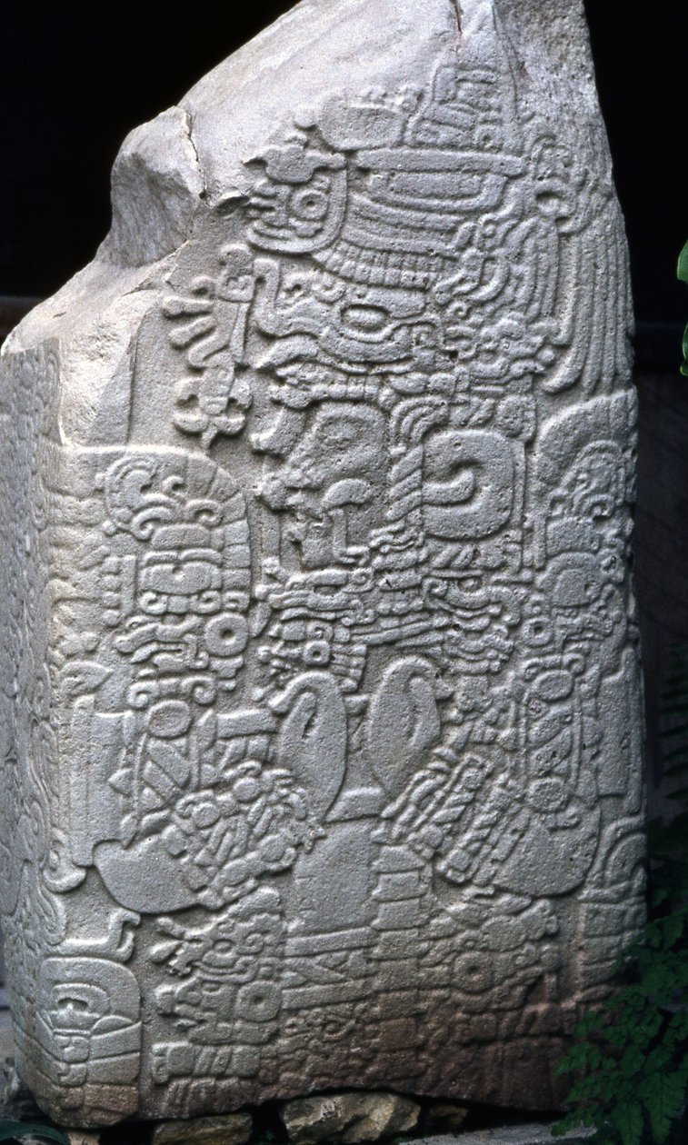 Tikal Stela 2, Frühklassische Periode 300-600 n. Chr. von Mayan