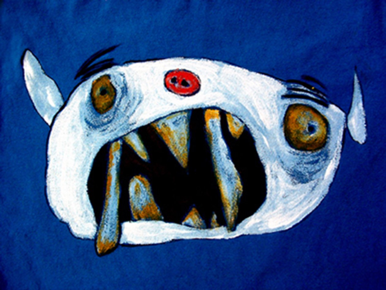 Monster mit langen Zähnen von Maylee Christie