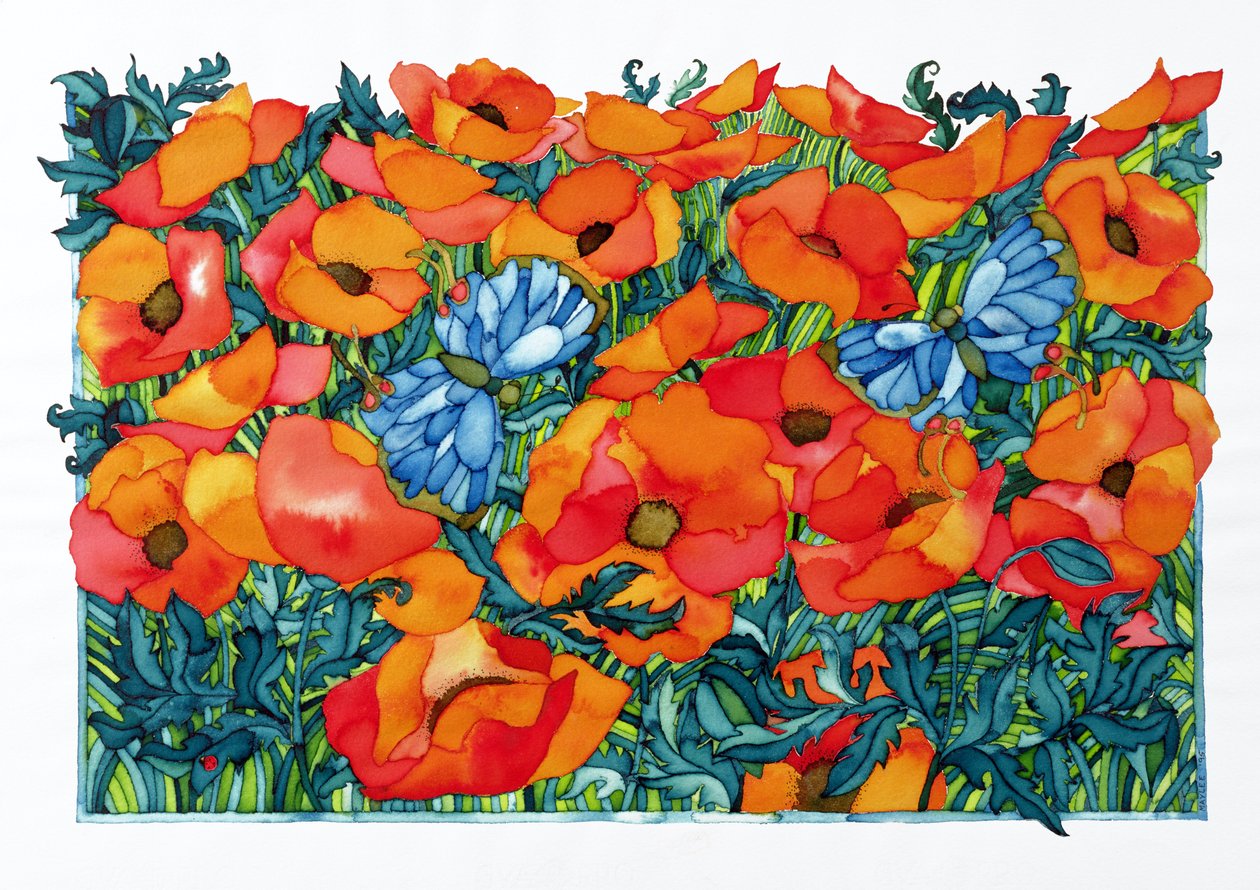 Mohnblumen von Maylee Christie