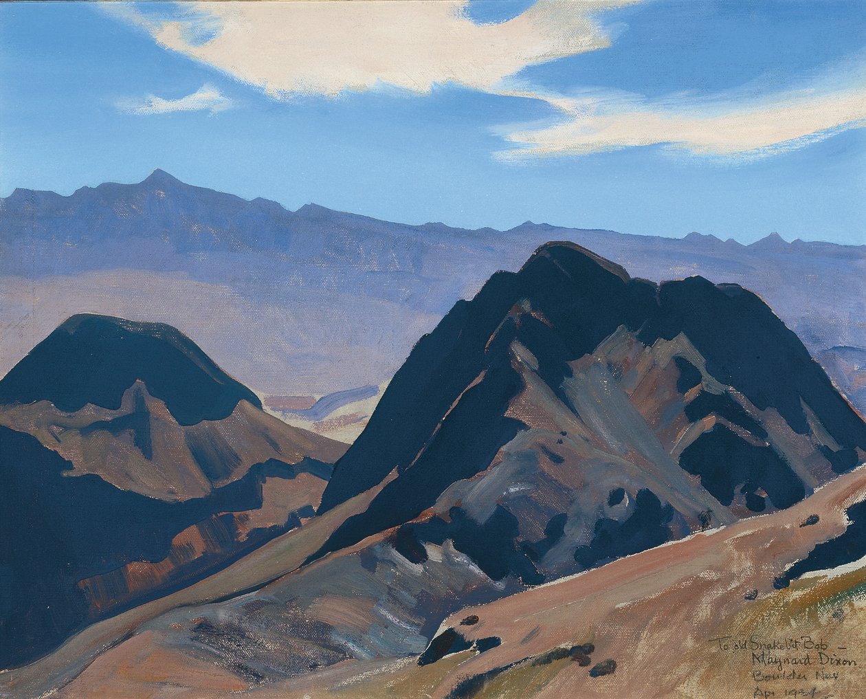 Vulkanische Hügel von Maynard Dixon