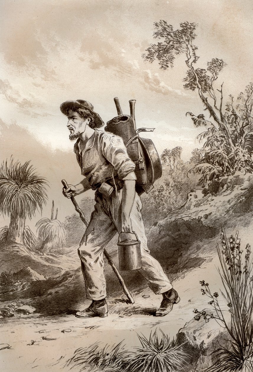 Wanderarbeiter in Australien, 1879 von McFarlane and Erskine