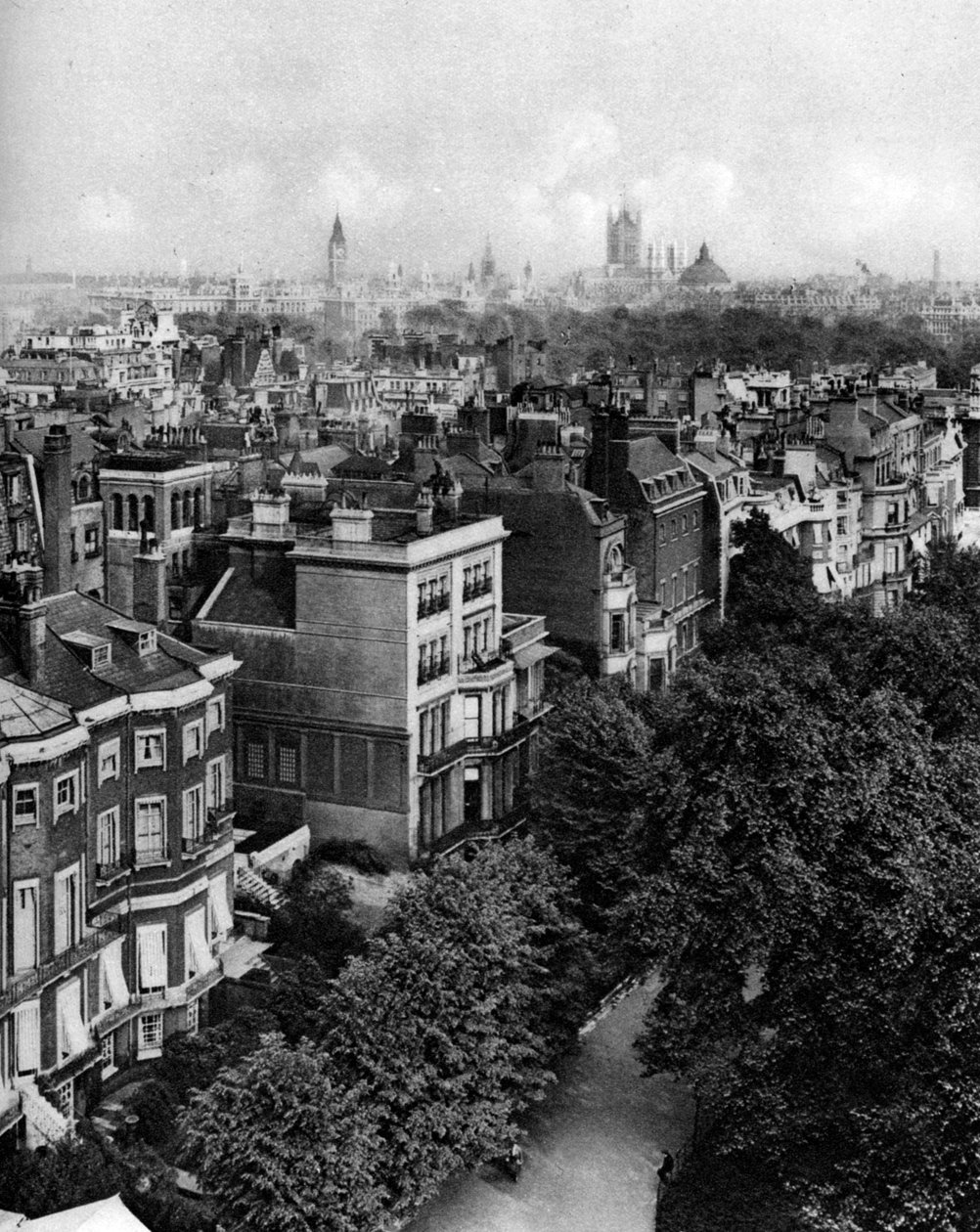 Häuser entlang Queens Walk, Green Park, London, 1926-1927 von McLeish