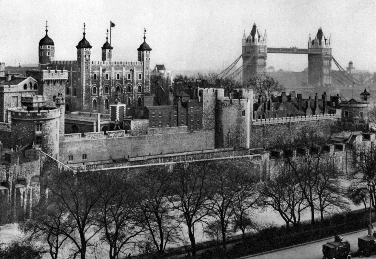 Der Tower of London, 1926-1927 von McLeish