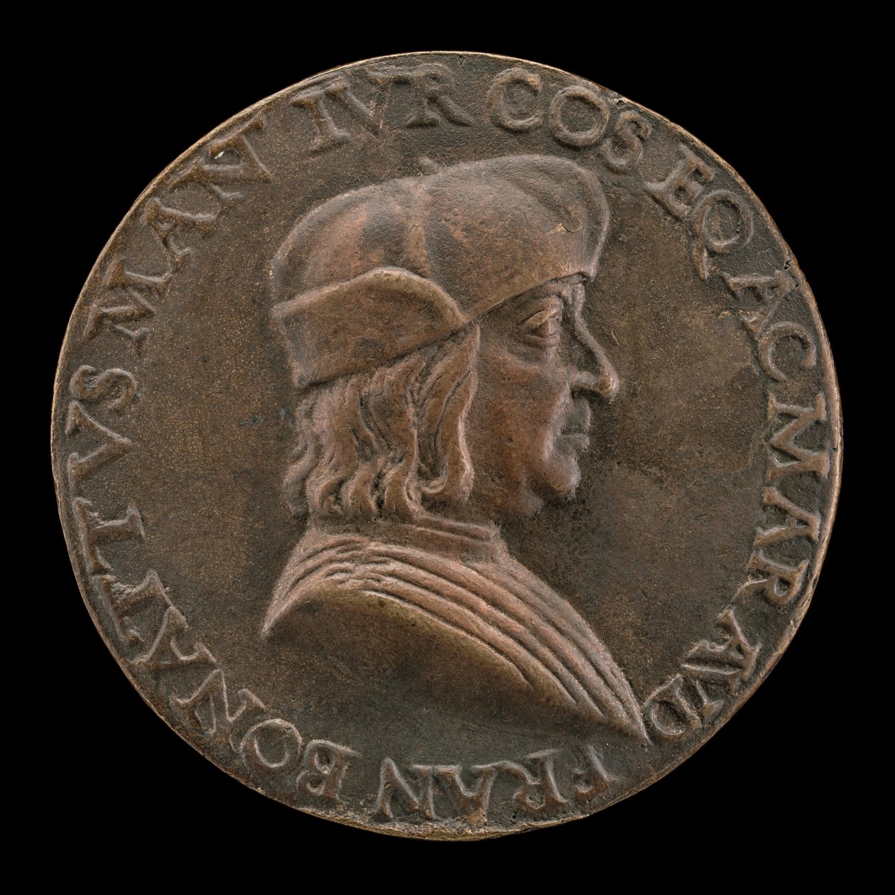 Francesco Bonatti, Mantuanischer Anwalt [Vorderseite], ca. 1510 von Mea