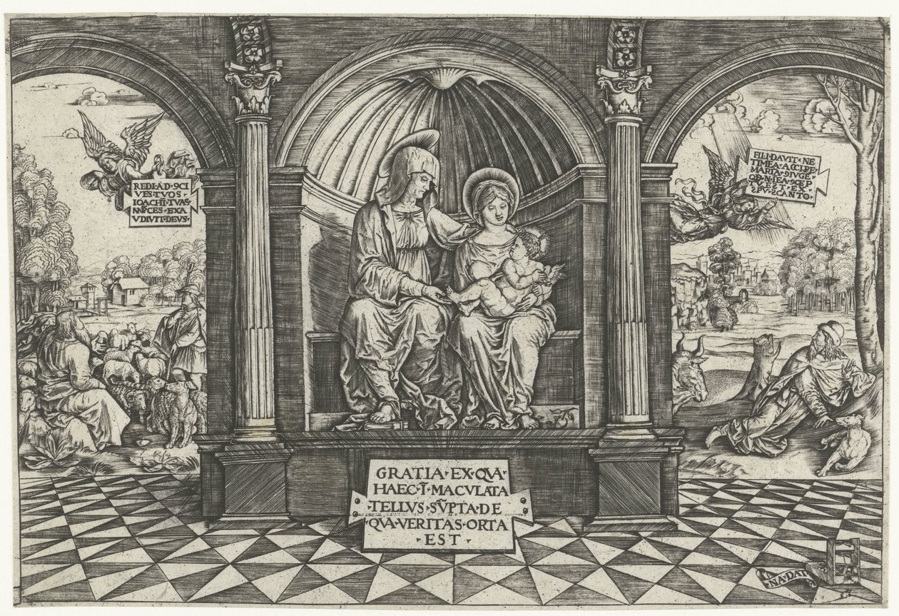 Anna zu dritt von Meester NADAT met de muizenval