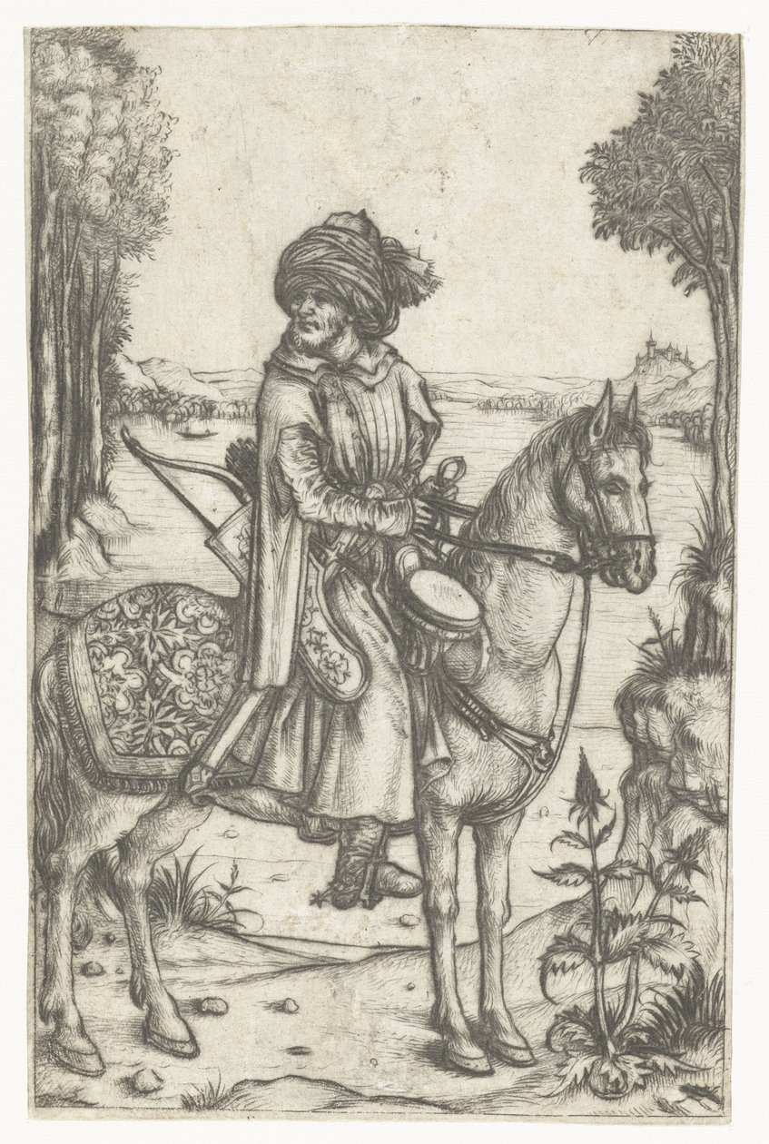 Türkischer Reiter von Meester van het Amsterdamse Kabinet