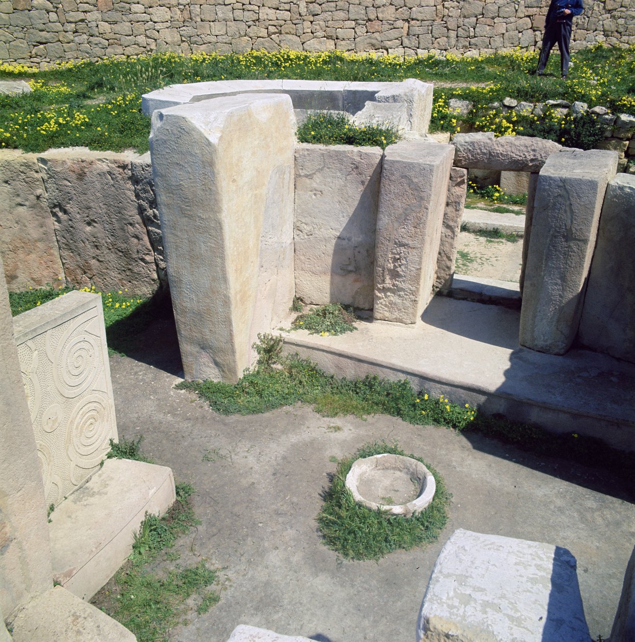 Megalithische Tempelanlage, ca. 30000-25000 v. Chr. von Megalithic