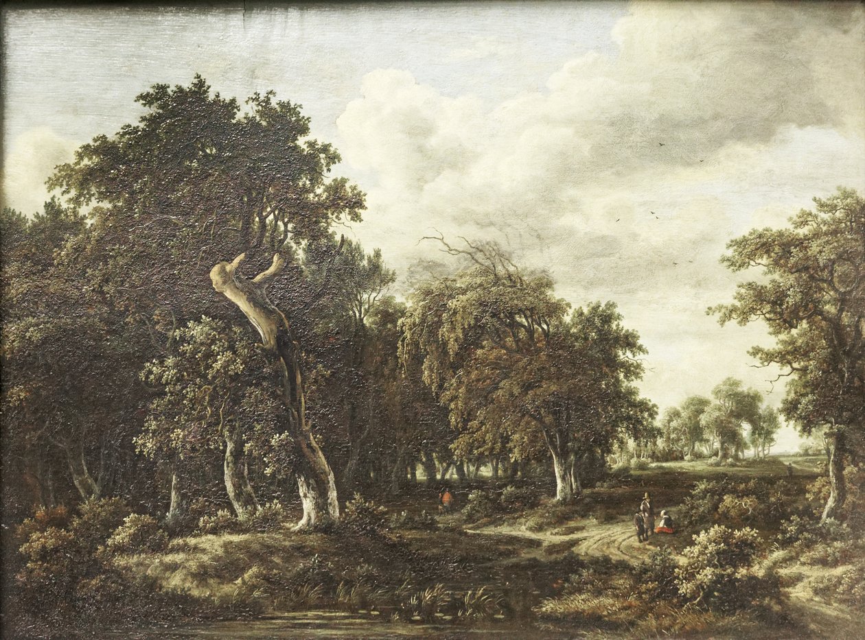 Der Eichenwald von Meindert Hobbema