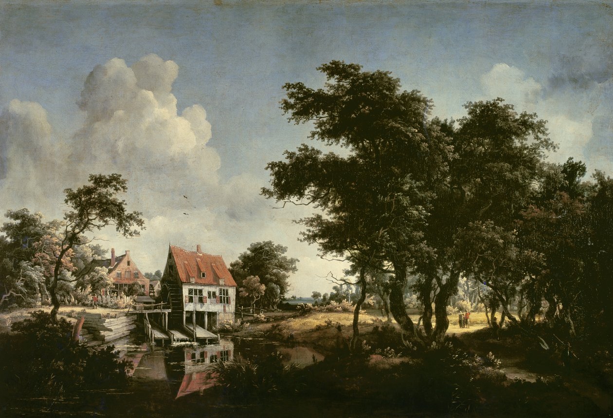 Die Wassermühlen von Meindert Hobbema