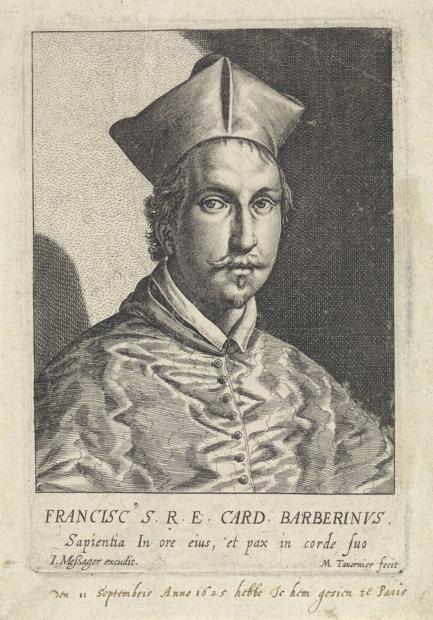 Porträt von Francesco Barberini von Melchior Tavernier