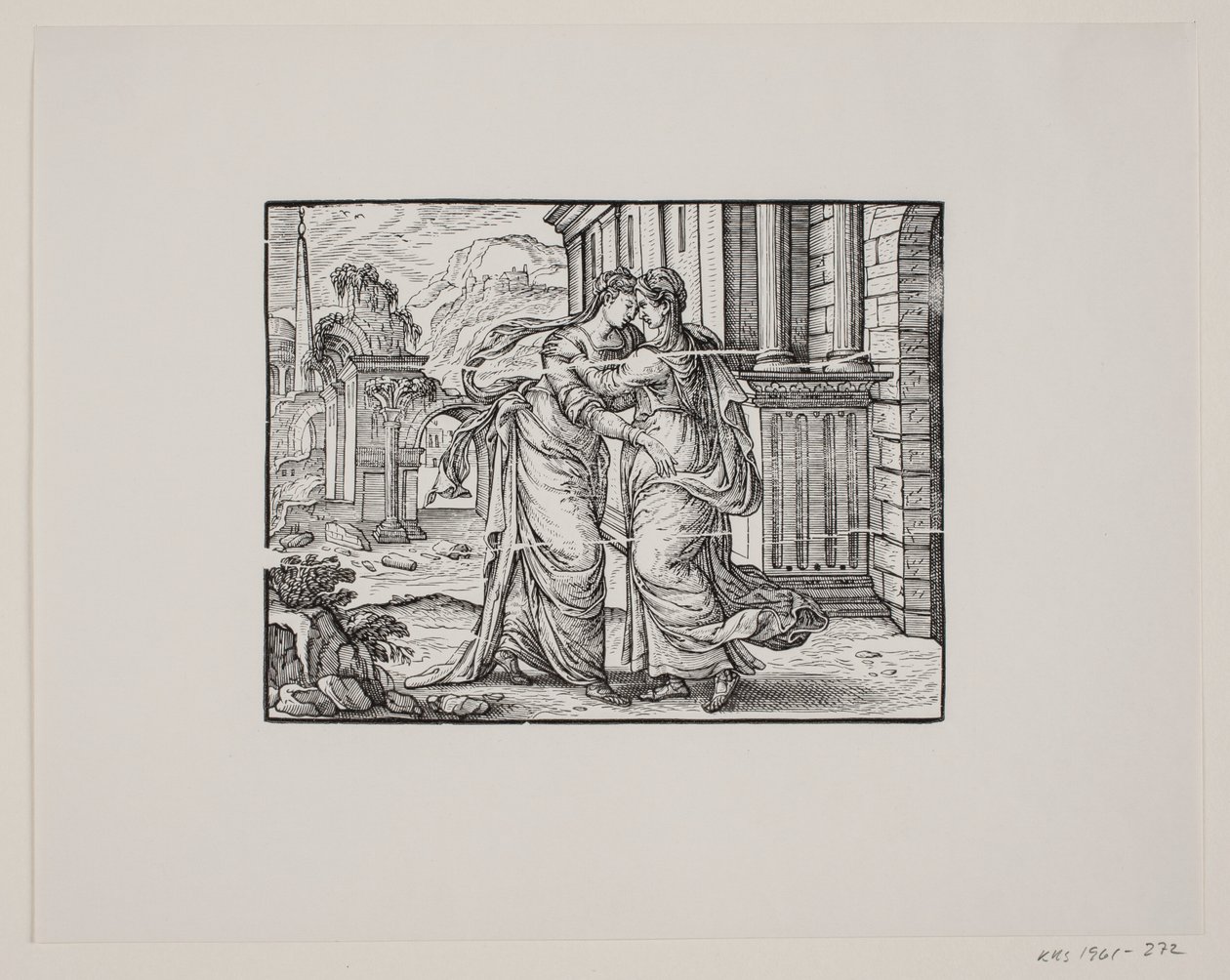 Die Heimsuchung von Melchior Lorck