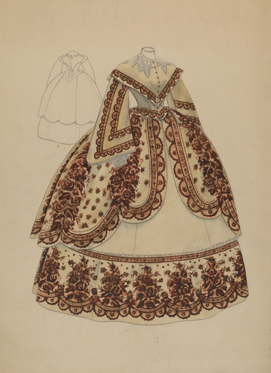 Kleid, ca. 1936 von Melita Hofmann