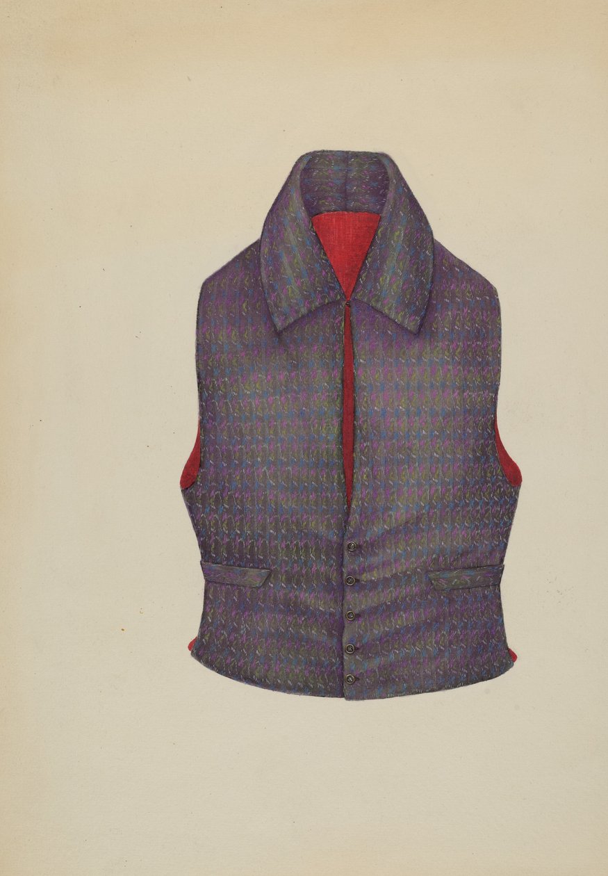 Weste, ca. 1937 von Melita Hofmann