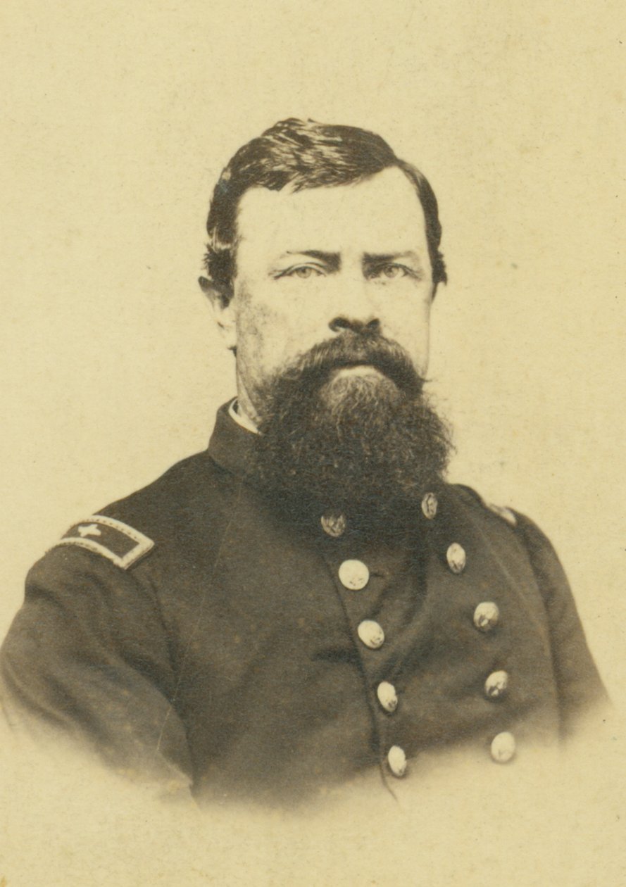 Büste eines Mannes in Uniform von Memphis J.W. Taft