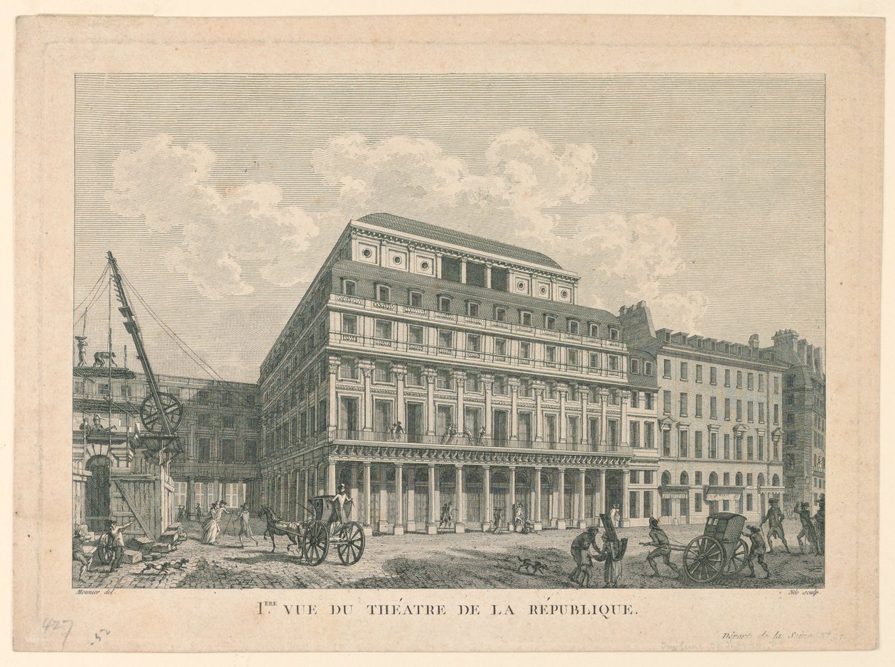 Theater der Republik, Paris von Mennier