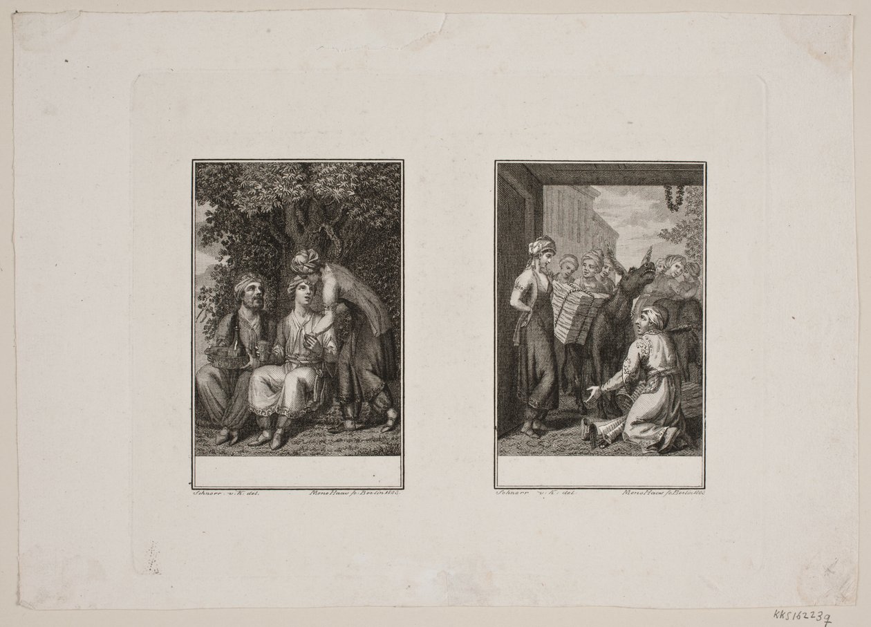 Orientalische Szenen von Meno Haas