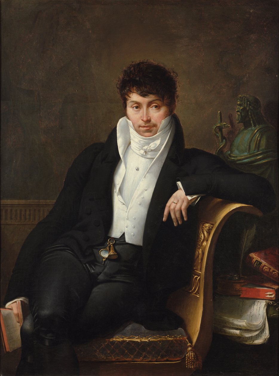 Porträt von Pierre-Jean-George Cabanis (1757-1808) von Merry Joseph Blondel