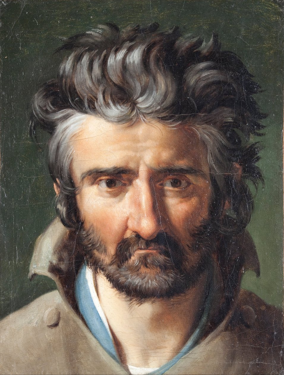 Kopf eines Mannes von Merry Joseph Blondel