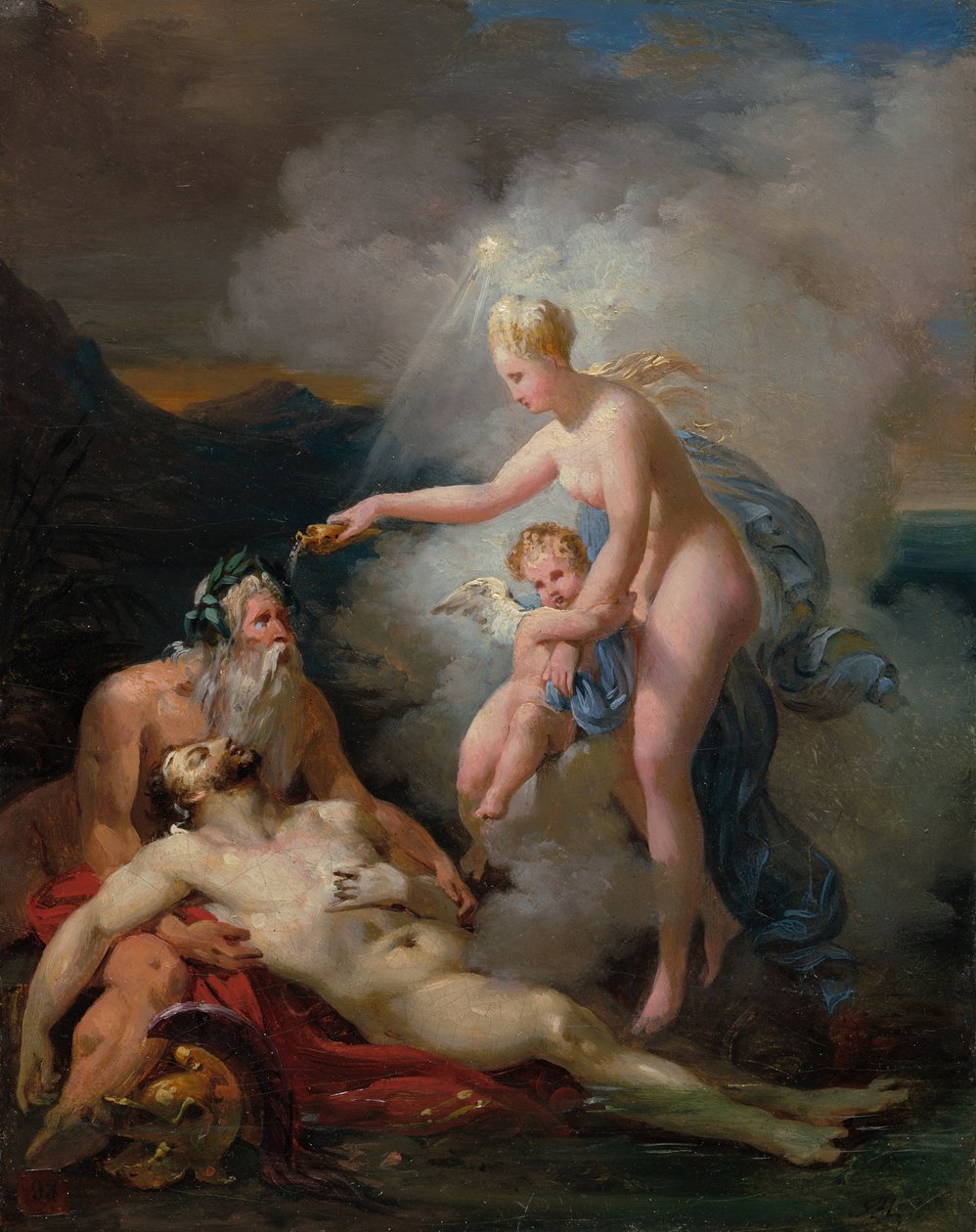 Venus heilt Aeneas von Merry Joseph Blondel