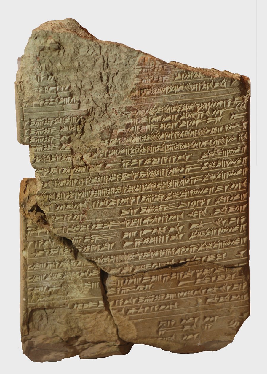 Keilschrifttafel mit medizinischen Rezepten, Ninive von Mesopotamian