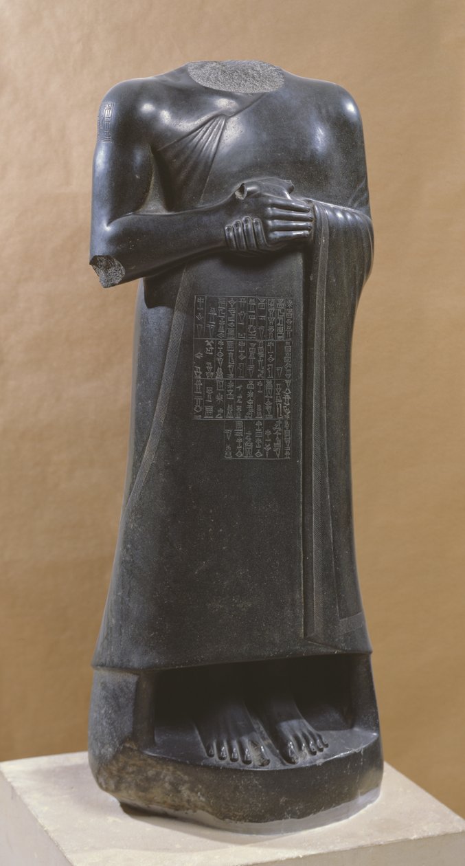 Gudea, Prinz von Lagash, stehend von Mesopotamian