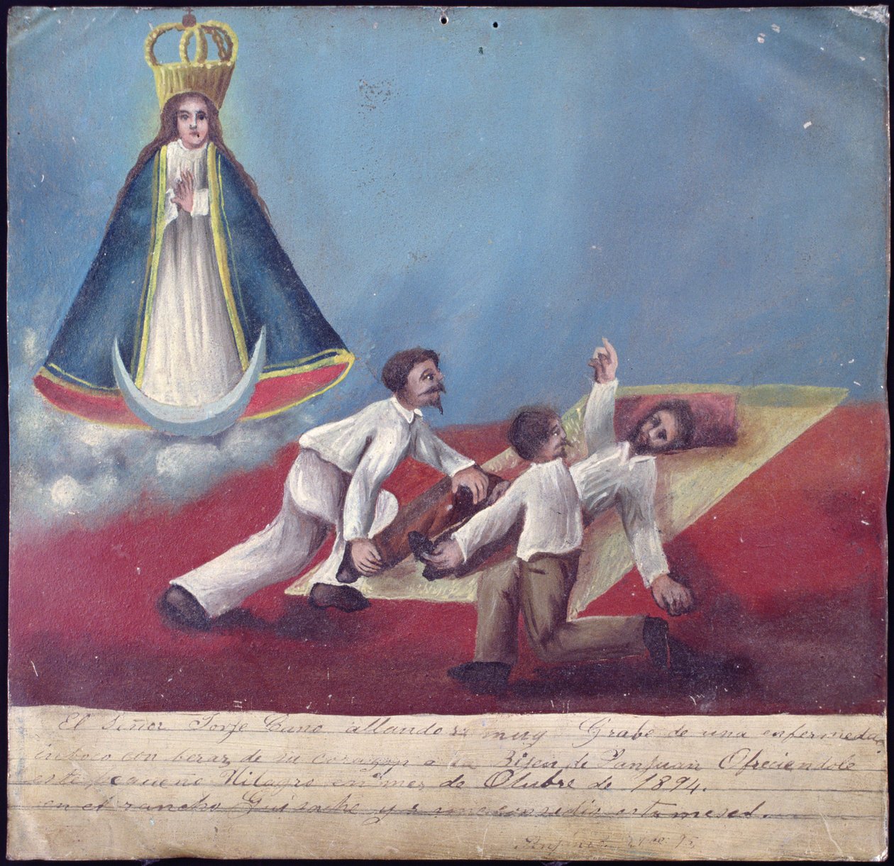 Ex-Voto von Mexican School