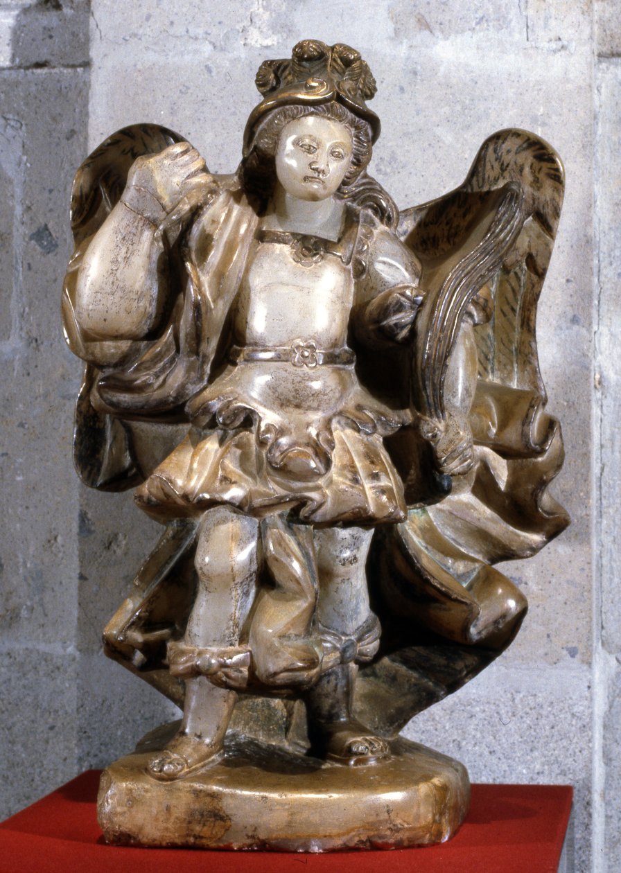 Statue des Heiligen Michael von Mexican School
