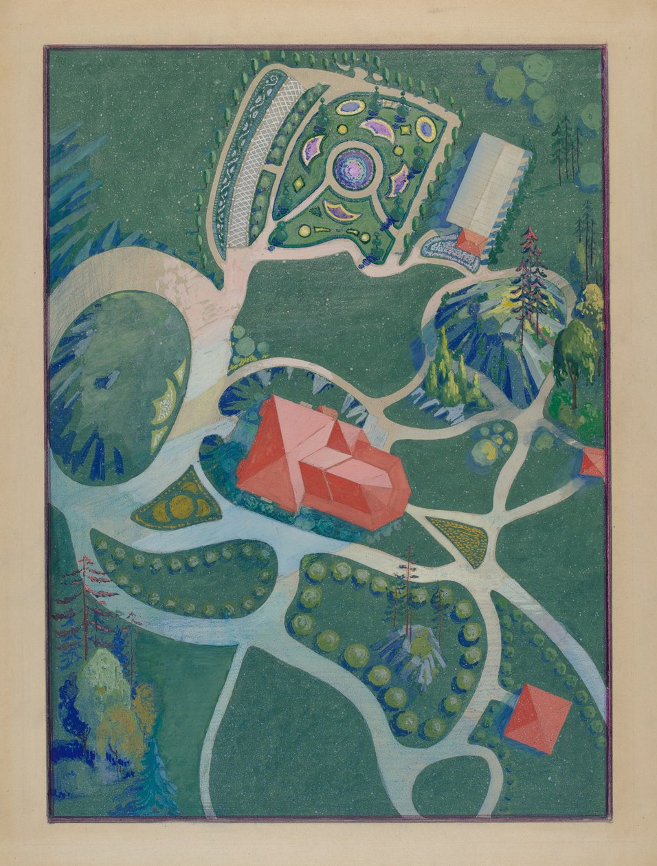 Anwesen von Isaac P. Martin, ca. 1936 von Meyer Goldbaum