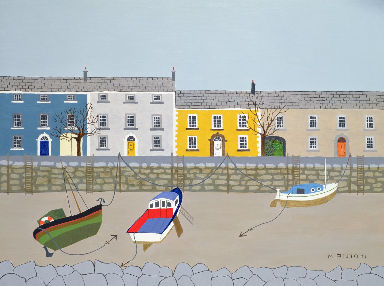 Winter in Polperro von Micaela Antohi