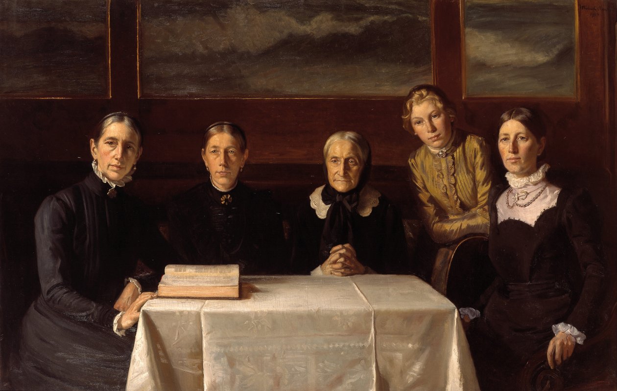 Weihnachtstag 1900 von Michael Peter Ancher
