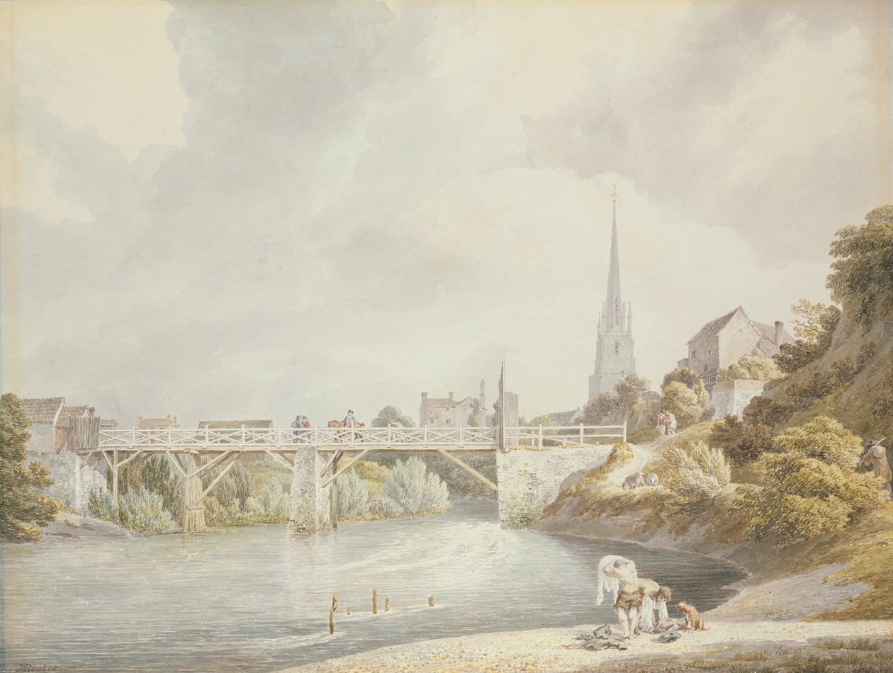 Brücke in Monmouth von Michael Rooker