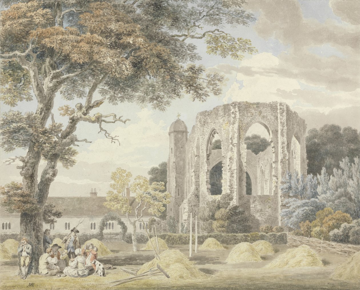 Die Kapelle des Greyfriars-Klosters, Winchester von Michael Rooker
