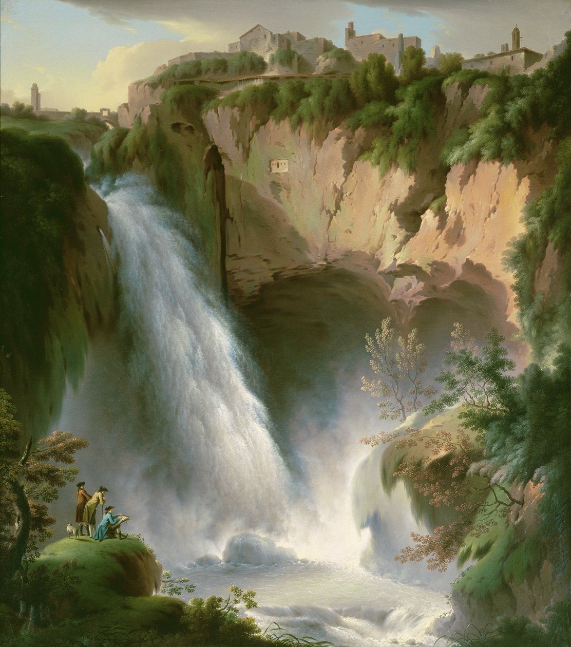 Die Wasserfälle von Tivoli von Michael Wutky