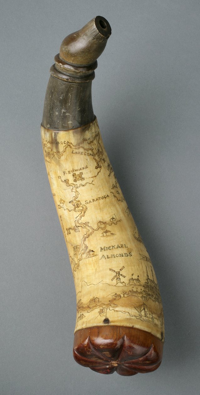 Pulverhorn, 1785 von Michael Almonds