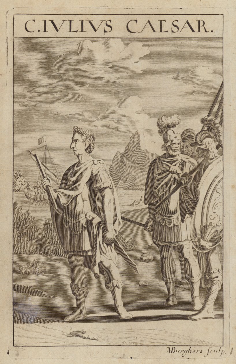 Julius Caesar, römischer Staatsmann und General von Michael Burghers