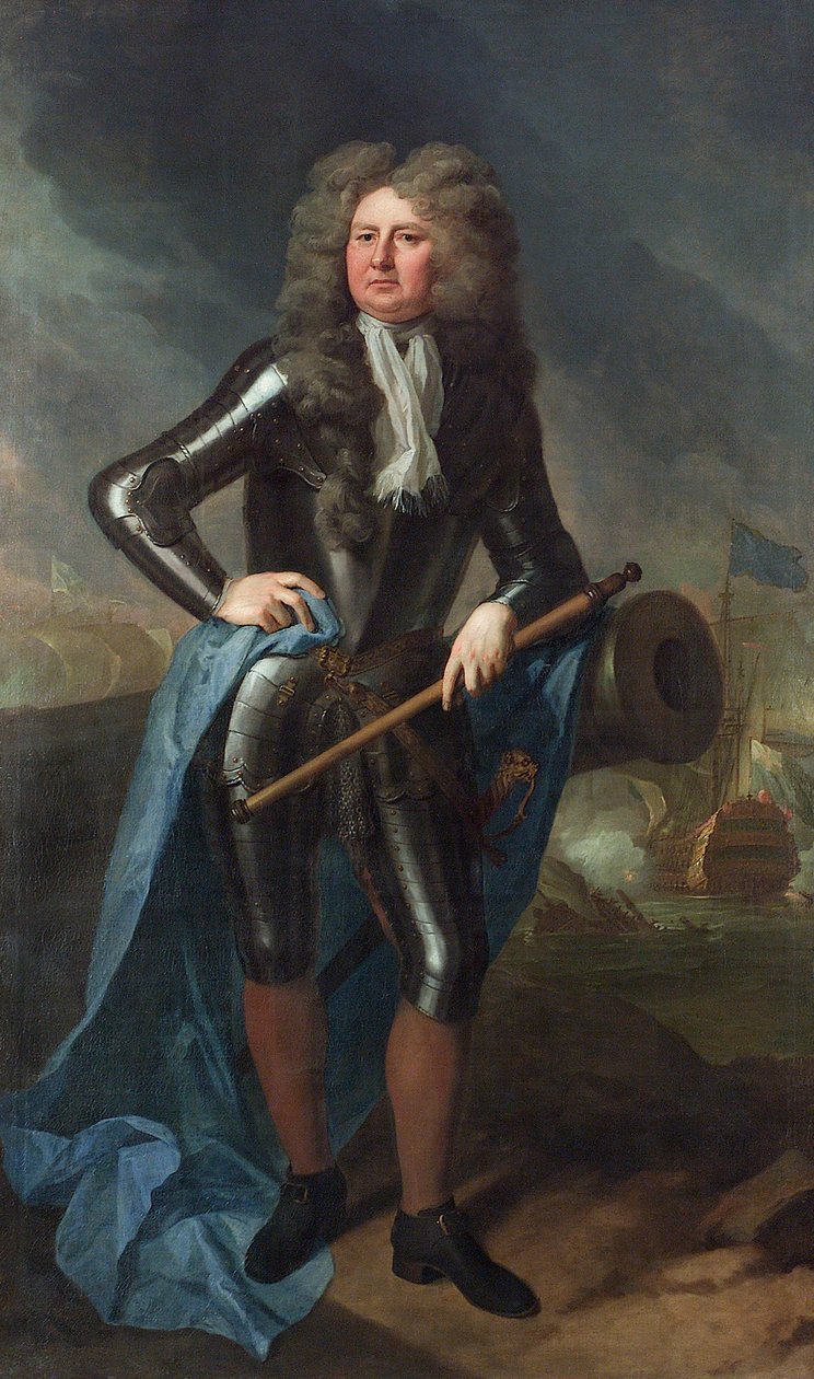 Admiral Sir Cloudesley Shovell (1650-1707) von Michael Dahl