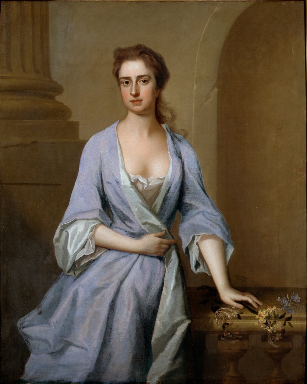 Porträt einer Dame von Michael Dahl