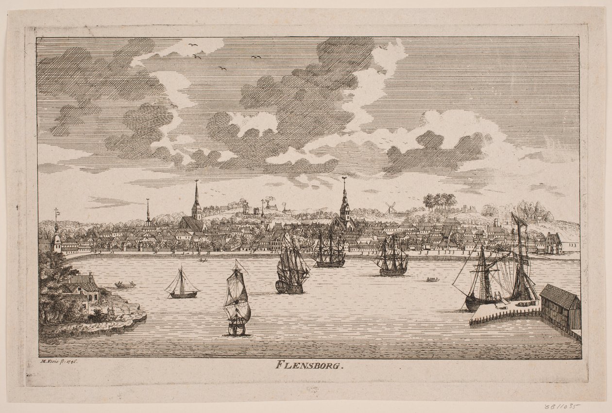 Prospekt von Flensburg von Michael Fosie