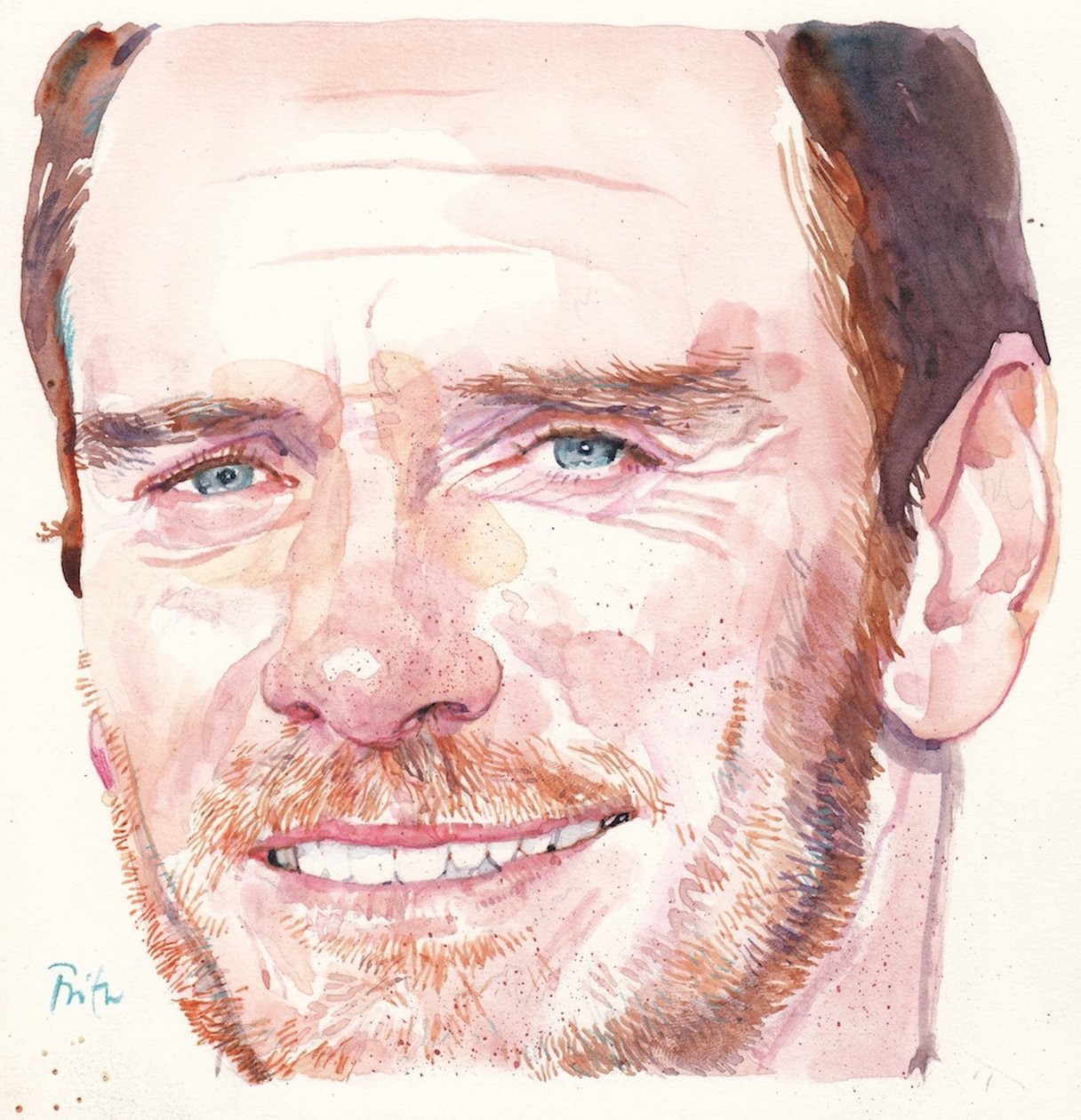 Michael Fassbender von Michael Frith
