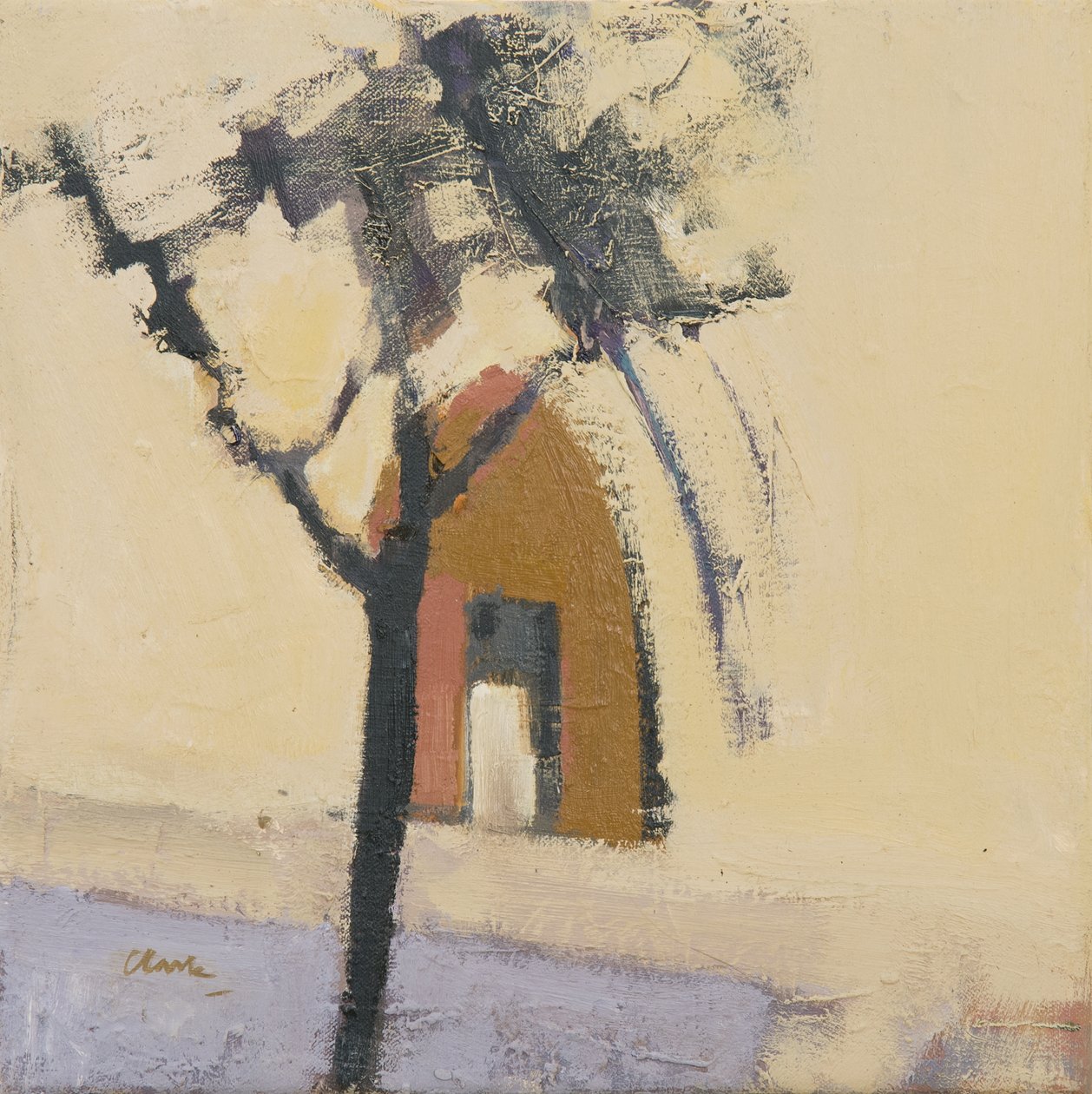 Puymirol Kirche, 2017 von Michael G. Clark